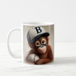 Taza De Café Mono de béisbol