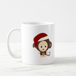 Taza De Café Mono de los navidades