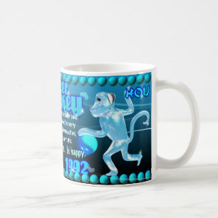 Taza De Café Mono del agua llevado 1932 1992