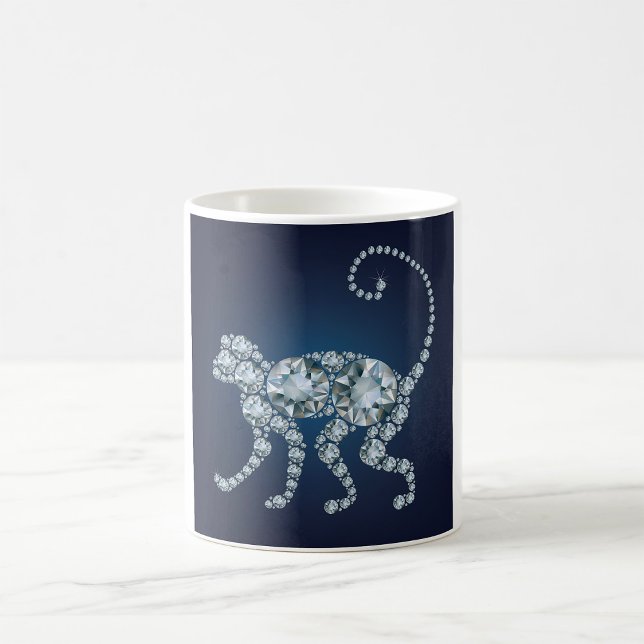 Taza De Café Mono del diamante (Subido por el creador)
