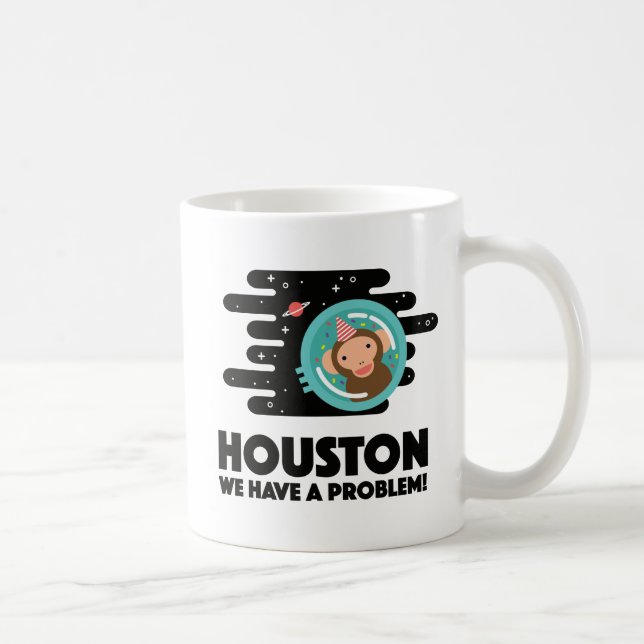 Taza De Café Mono del espacio (Derecha)