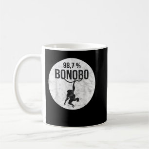 Taza De Café Mono divertido con el ADN de Chimpanzee Bonobo