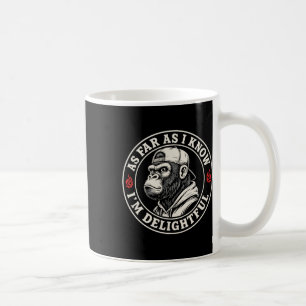 Taza De Café Mono divertido de Halloween