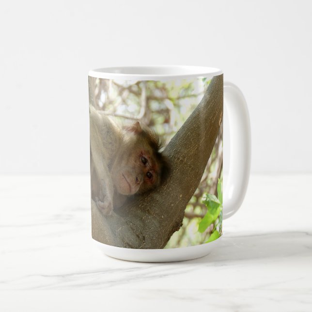 Taza De Café Mono - Estoy tan cansado (Anverso derecho)