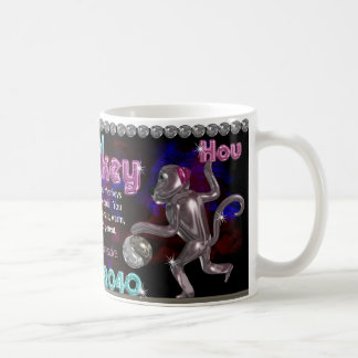 Taza De Café Mono metalizado llevado en 1980, 2040