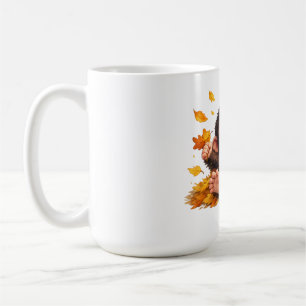 Taza De Café Mono sonriente con grandes ojos juguetón tropical
