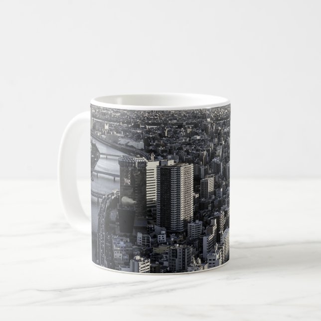 Taza De Café Monochrome City Vibes (Anverso izquierdo)
