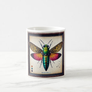 Taza De Café Monocrepidius beetle 220824IREF234 - Watercolor