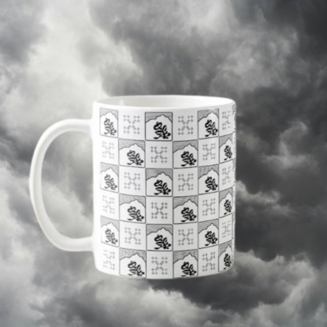 Taza De Café Monocromo (Subido por el creador)