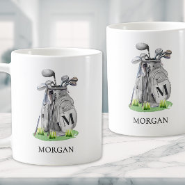 Taza De Café Monogram Golf Bag