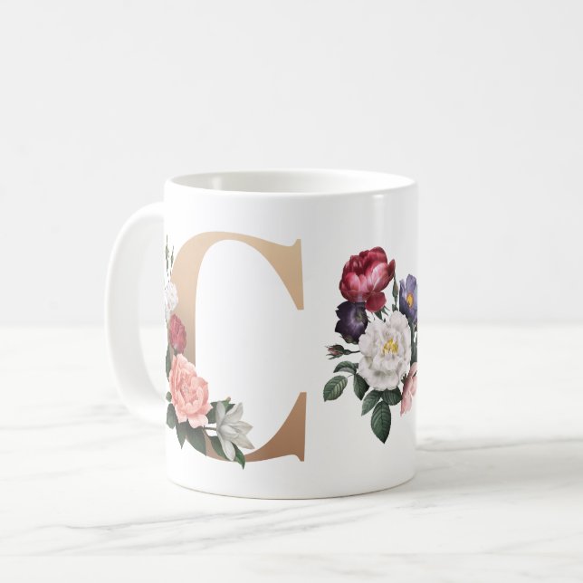 Taza De Café Monograma (Anverso izquierdo)