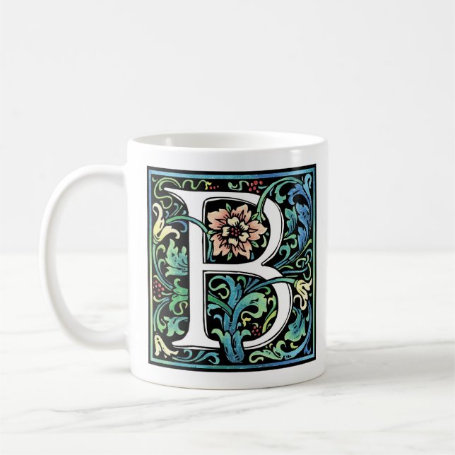Taza De Café Monograma B (Izquierda)