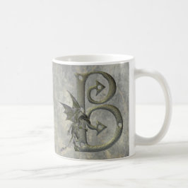 Taza De Café Monograma B del Gargoyle