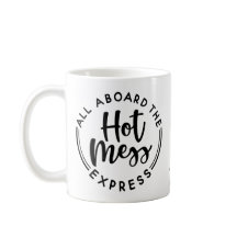 Monograma café caliente Mess Express Mug