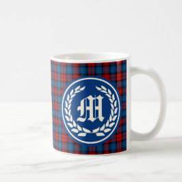 Taza De Café Monograma de Clan MacLachlan Tartan