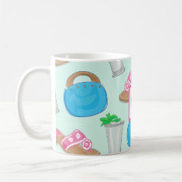 Taza De Café Monograma de Jack Preppy para la cartera de Derby