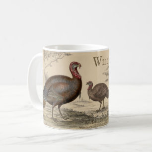 Taza De Café Monograma de la familia de la cosecha de Acción d