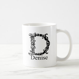 Taza De Café Monograma de lujo: Dionisia