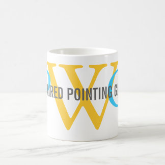 Taza De Café Monograma el señalar Griffon Wirehaired