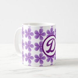 Taza De Café monograma elegante minimalista mejoramigaverdadera
