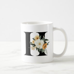Taza De Café Monograma H Café inicial Mug