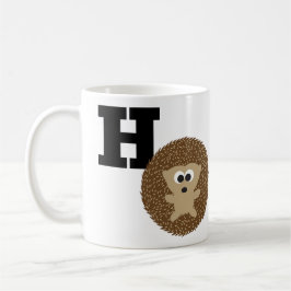 Taza De Café Monograma H para Hedgehog
