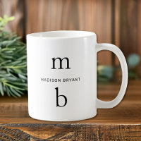 Monograma Mínimo Mug