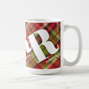 Taza De Café Monograma Navidades repartidos