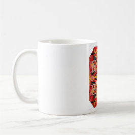 Taza De Café Monograma tribal geométrico/étnico café Mug