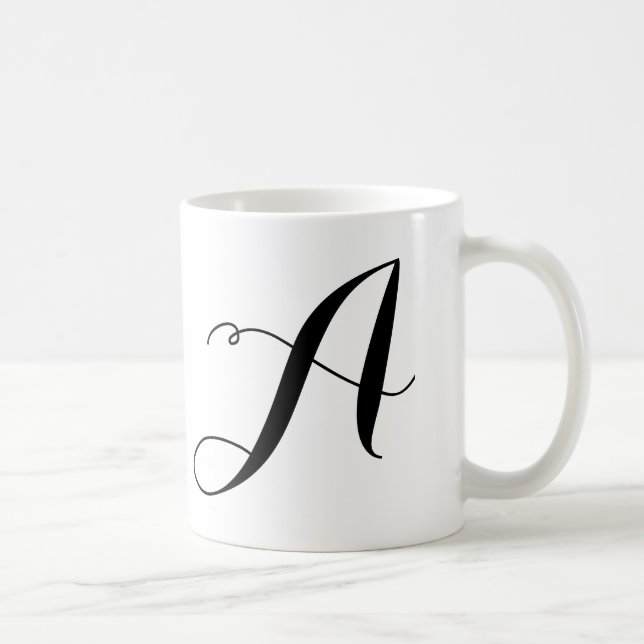 Taza De Café Monograma-UNo (Derecha)
