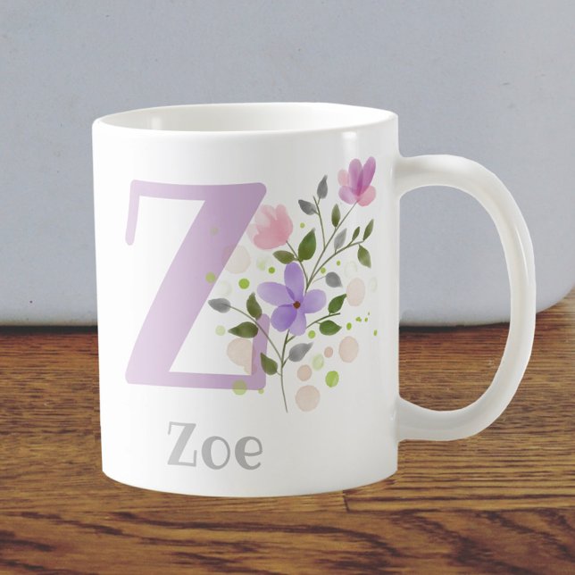 Taza De Café Monograma y nombre cristiano (Subido por el creador)