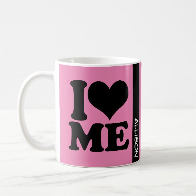 Taza De Café Monograma Yo Corazón (Izquierda)