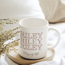 Taza De Café Monoline All-Caps Eco