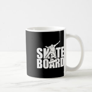Taza De Café Monopatín - Monopatista Patinando Skater Ska