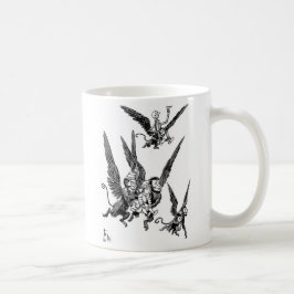 Taza De Café Monos del vuelo de mago de Oz