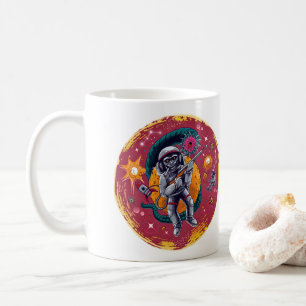 Taza De Café Monos raros en el espacio