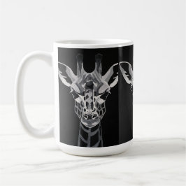 Taza De Café Monotone Giraffe mug