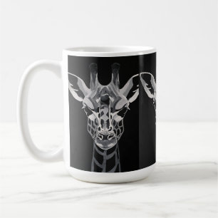 Taza De Café Monotone Giraffe mug