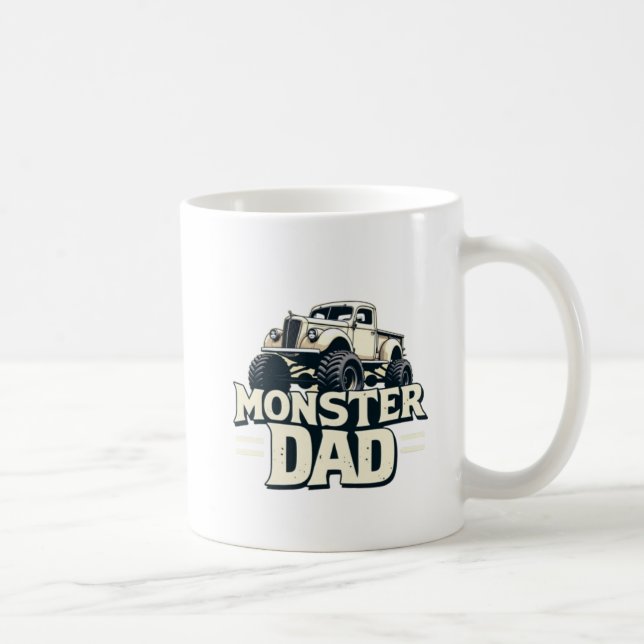 Taza De Café Monster car (Derecha)