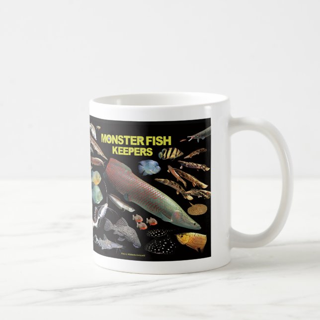 Taza De Café Monster Fish Keepers (Derecha)