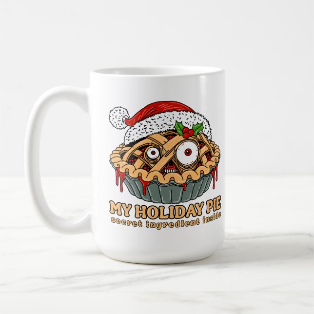 Taza De Café Monster Holiday Pie (Izquierda)