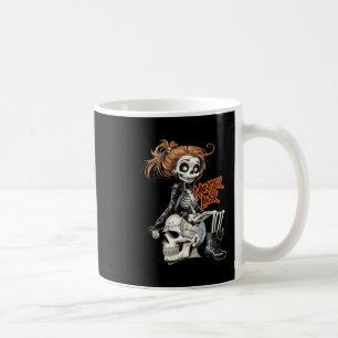 Taza De Café Monster Lover Fun Skeleton Ghoul Cute Vintage Hall