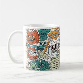 Taza De Café Monster Mash-Up