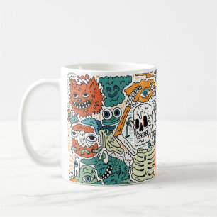 Taza De Café Monster Mash-Up