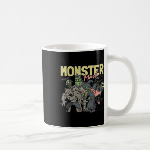 Taza De Café Monster Mash Vintage Ghost Halloween