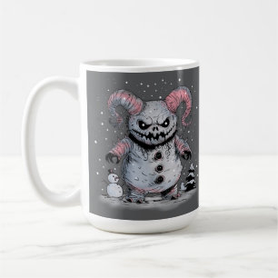 Taza De Café Monster Snowman