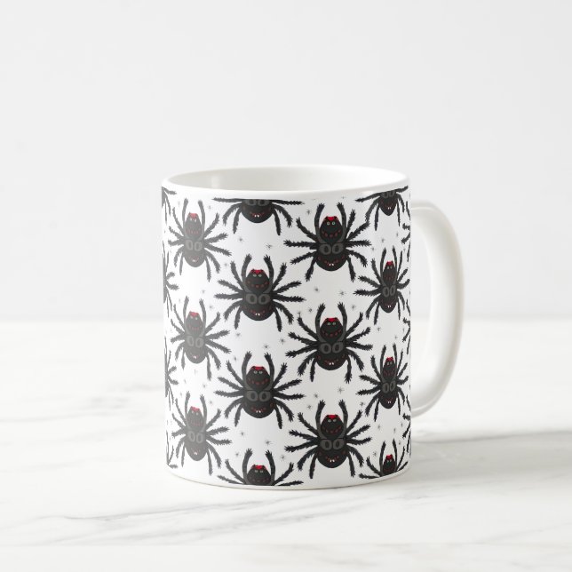 Taza De Café Monster Spiders (Anverso derecho)