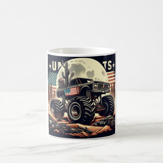 TAZA DE CAFÉ MONSTER TRUCK COFFEE MUG (Centro)