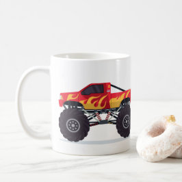 Taza De Café Monster Truck Coffee Mug