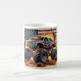 TAZA DE CAFÉ MONSTER TRUCK COFFEE MUG